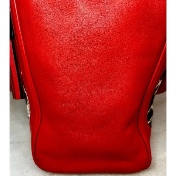 Coach 19989 Legacy Ocelot Candace Leather Satchel & Matching Wristlet - Picture 13 of 16